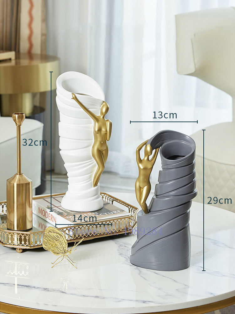 Nordic Luxury Art Vase Creative