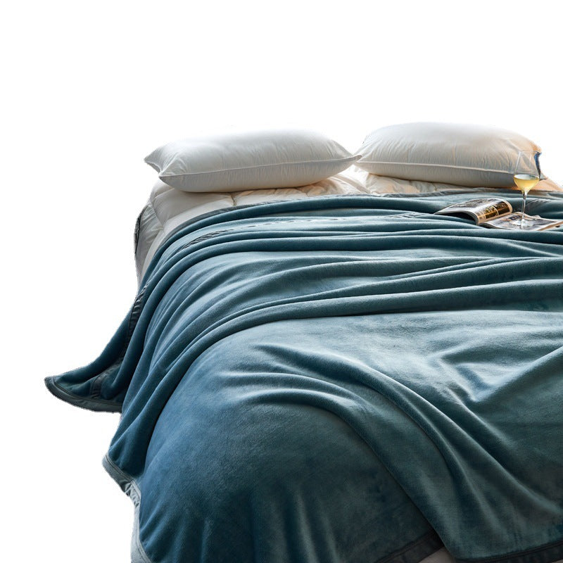 Winter Bed Sheet Coral Fleece Blanket