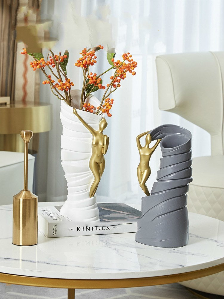 Nordic Luxury Art Vase Creative