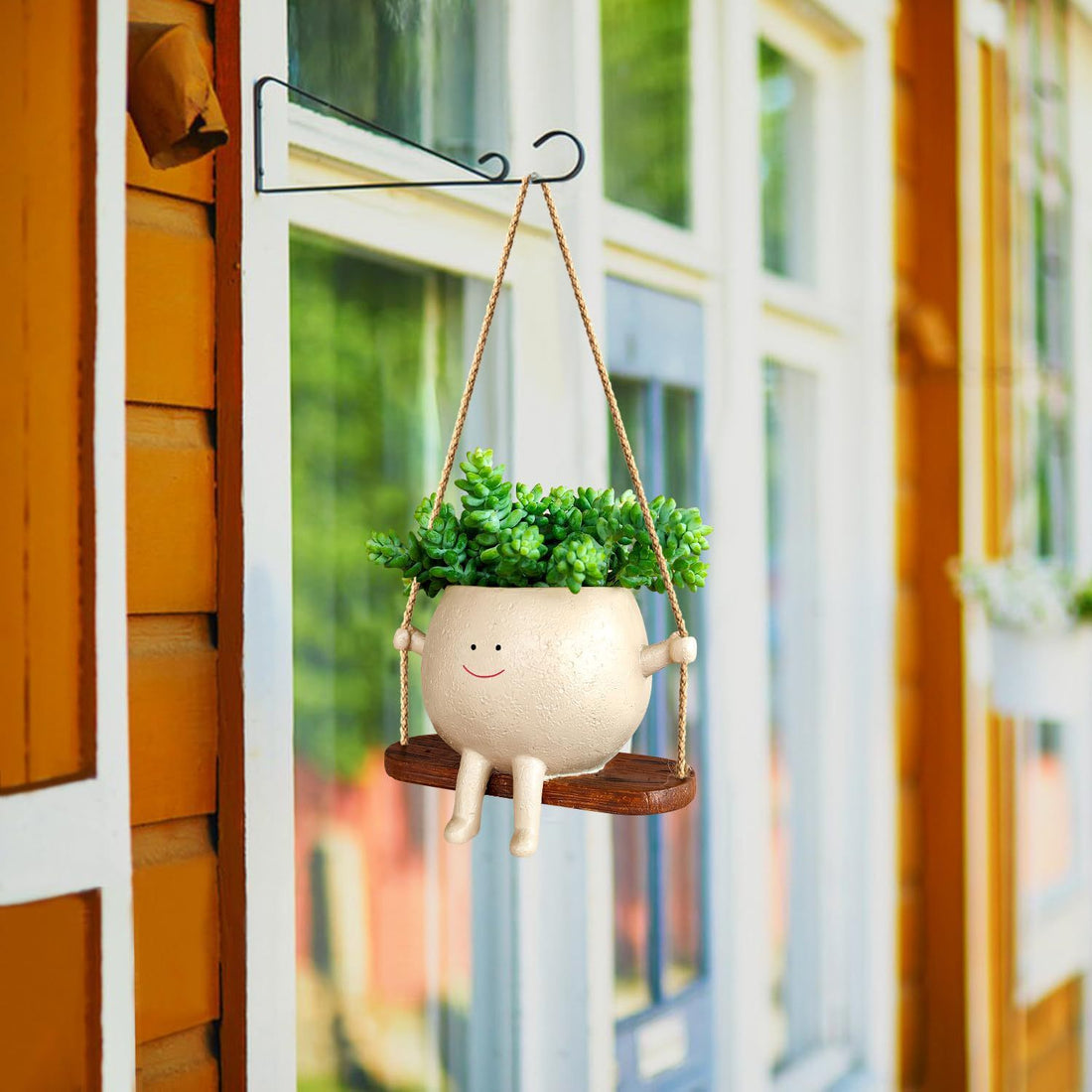 Swing Face Hanging Planter for Home
